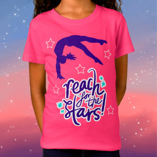 Reach for the Stars Gymnastics Tumbling T-Shirt