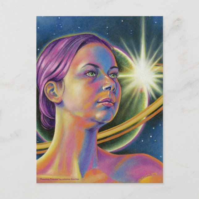 Reach for the Stars - Inspirational Postcard (Front)