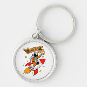 Reach for the stars key ring