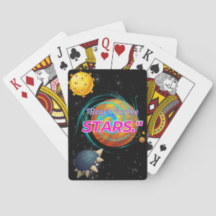 REACH FOR THE STARS PLAYING CARDS