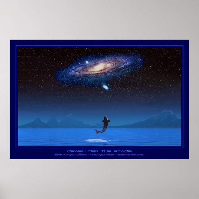 Reach for the Stars Poster (Front)