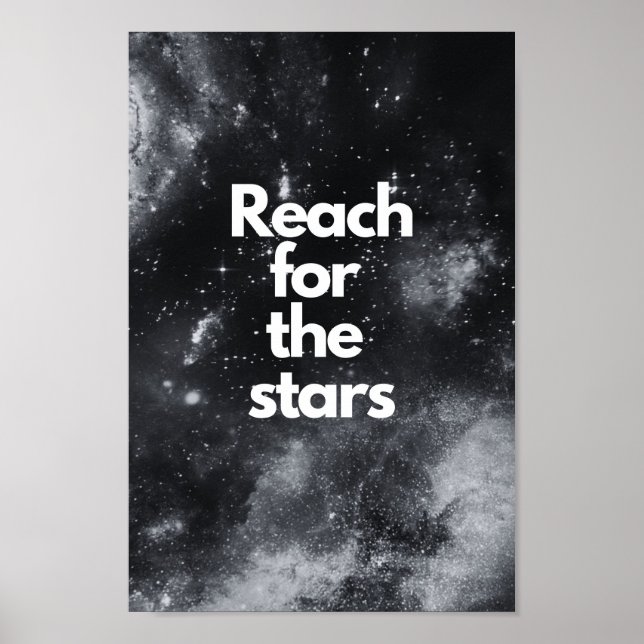Reach for the Stars Poster (Front)