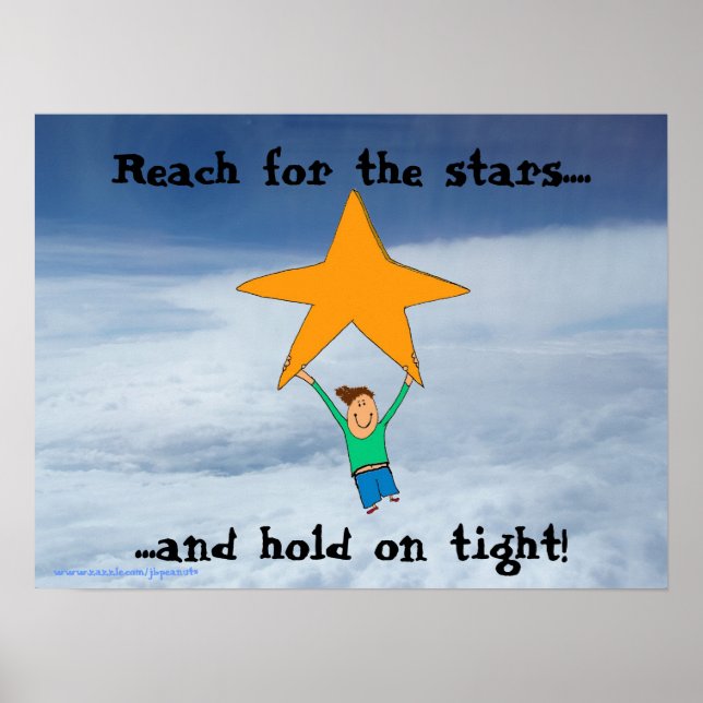 Reach for the stars poster (Front)