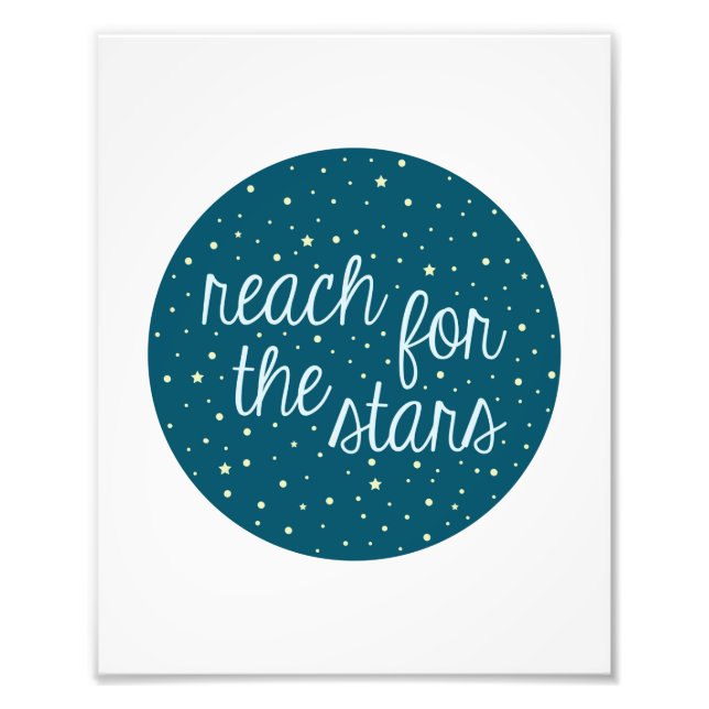 Reach for the Stars Space Wall Art (Front)