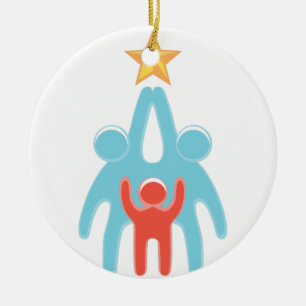 Reach for your dreams ceramic tree decoration
