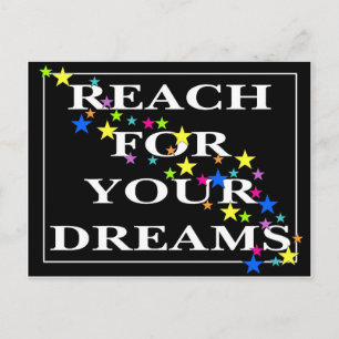 Reach for Your Dreams Postcard