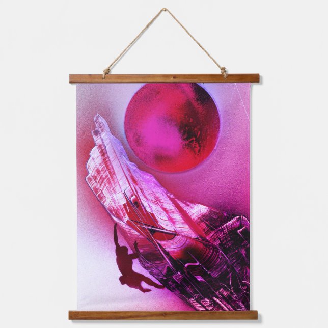 Reach Impossible Goals Hanging Tapestry (Front)