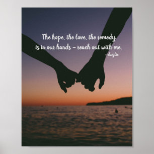 Reach Out With Me Poster