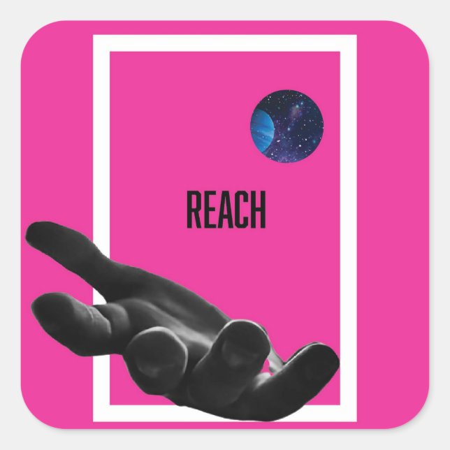 REACH SQUARE STICKER (Front)