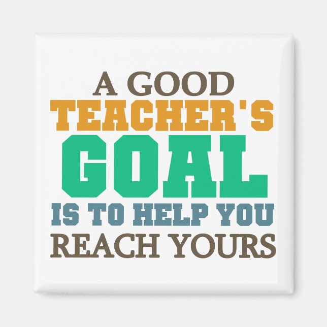 Reach Your Goals Magnet (Front)