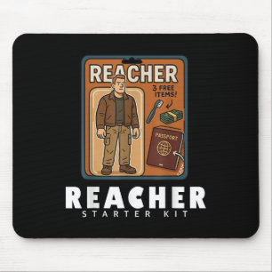 Reacher-inspired Starter Kit Design Mouse Mat