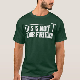 Reaching beard mustache men T-Shirt