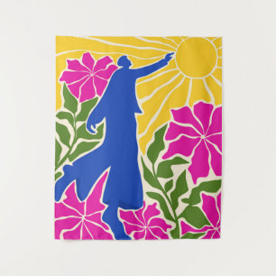 Reaching Beyond Limits Tapestry