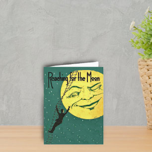 Reaching for the Moon Note Card