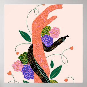 Reaching Out to Nature Poster