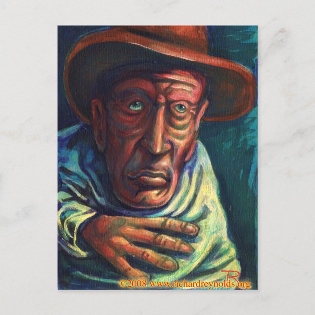 Reaching... Postcard (Front)