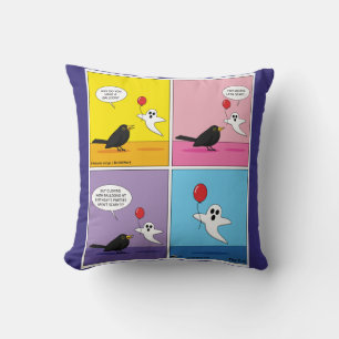 Reaching the Opposite Goal Comic Cushion