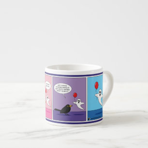 Reaching the Opposite Goal Comic Espresso Cup
