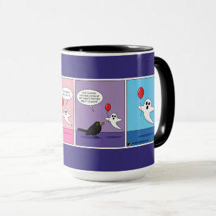 Reaching the Opposite Goal Comic Mug