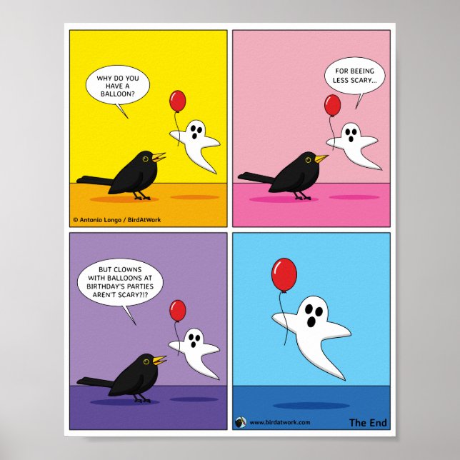 Reaching the Opposite Goal Comic Poster (Front)