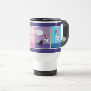 Reaching the Opposite Goal Comic Travel Mug