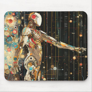 Reaching Through Time Mouse Mat