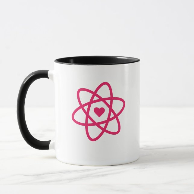 React Js is love Mug (Left)