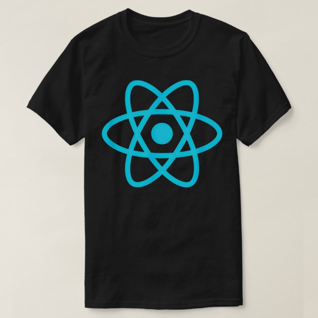 ReactJS JavaScript Programmer  T-Shirt (Design Front)