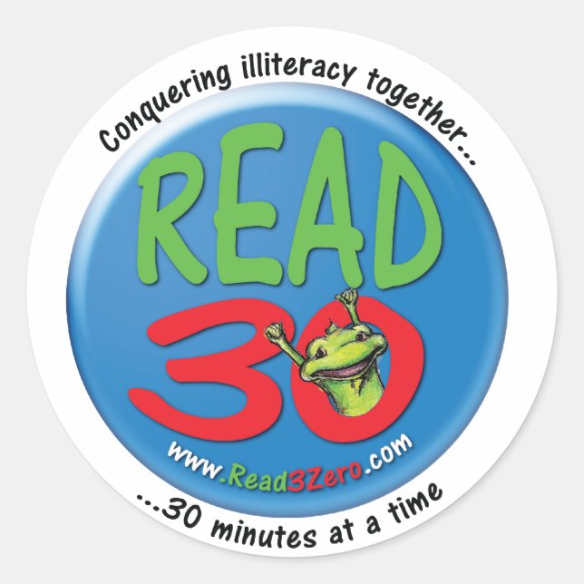 Read3Zero Sticker (Front)