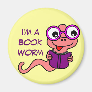 Read a Book Month: I'm a Book Worm Magnet