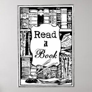 Read A Book Poster