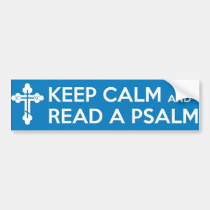 Read A Psalm Bumper Sticker
