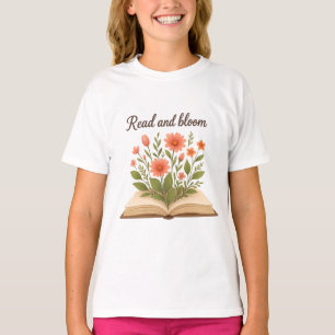Read and Bloom Girls’ T-Shirt