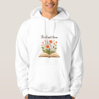 Read and Bloom Men’s Hoodie