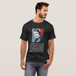 read ayn rand libertarian T-Shirt
