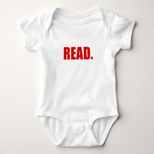 Read Baby Bodysuit (Front)