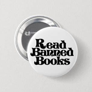 Read Banned Books 6 Cm Round Badge