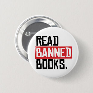 Read Banned Books 6 Cm Round Badge