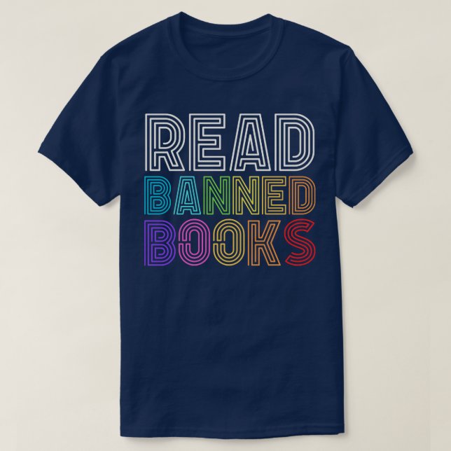 Read Banned Books 7 T-Shirt (Design Front)