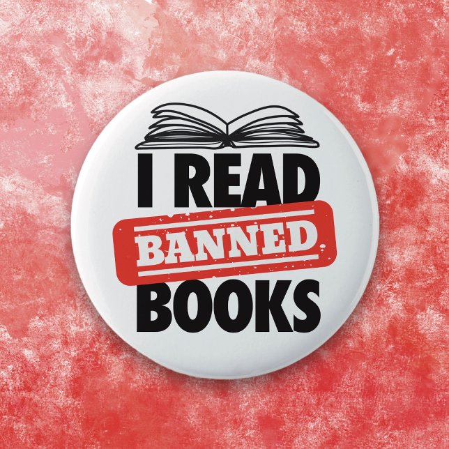Read Banned Books Button (Creator Uploaded)