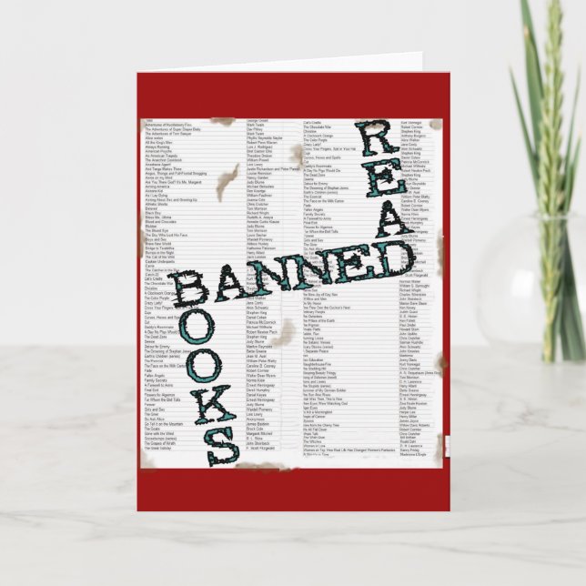 READ BANNED BOOKS CARD (Front)
