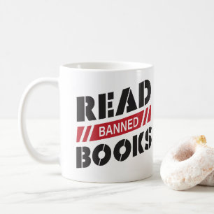 Read Banned Books  Coffee Mug