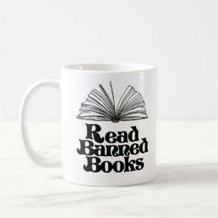 Read Banned Books Coffee Mug
