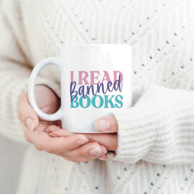 Read Banned Books Coffee Mug (Creator Uploaded)