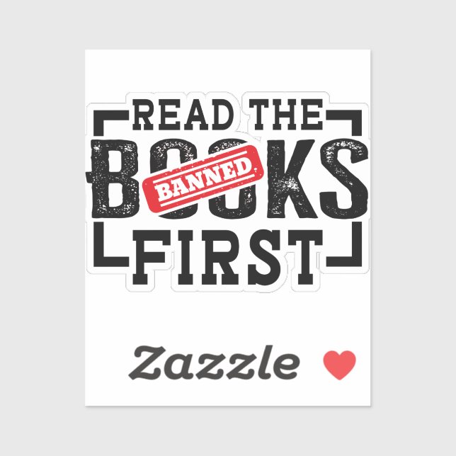 Read Banned Books First Funny Book Lovers (Sheet)