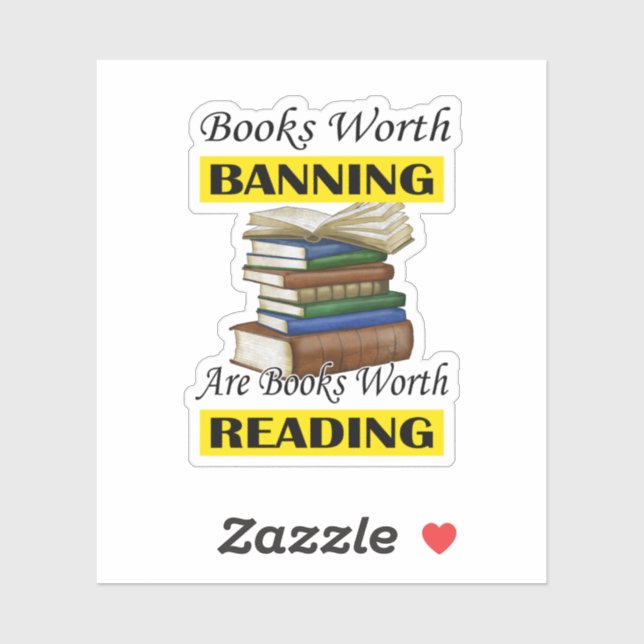 Read Banned Books Librarian Bookworm Book Reader (Sheet)