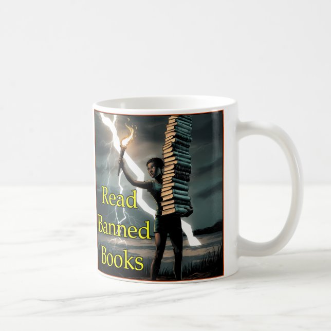 Read Banned Books - Mug (Right)