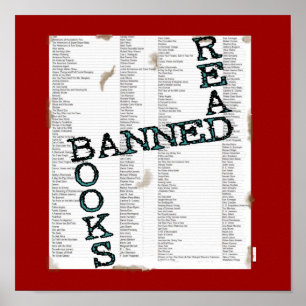READ BANNED BOOKS POSTER
