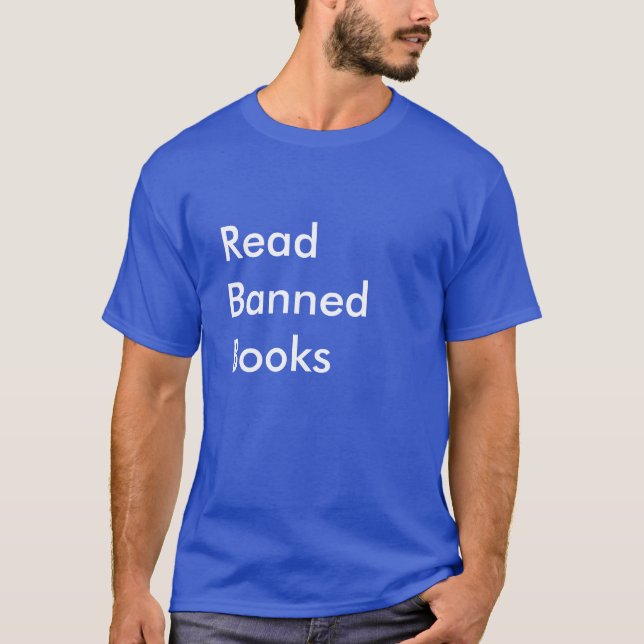 Read Banned Books T-Shirt (Front)
