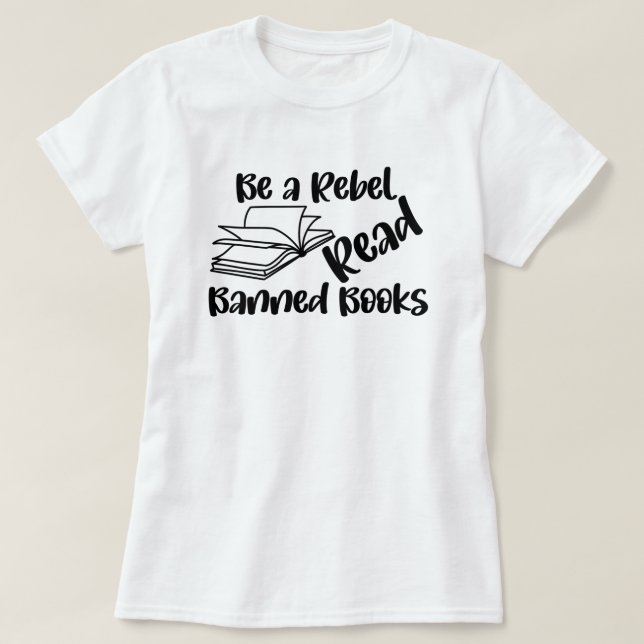 Read Banned Books  T-Shirt (Design Front)